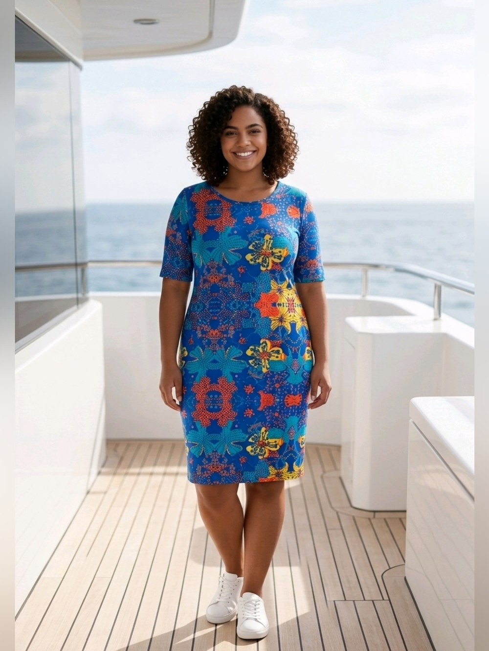 LulaRoe Floral Sheath Dress